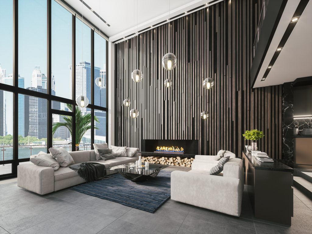 beautiful home interior spacious - interior design trends 2023 concept